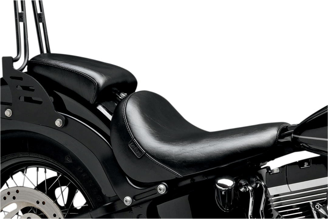 LE PERA Bare Bones Pillion Pad - Smooth - Black - FXS/FLS '11-'17 LKS-007P