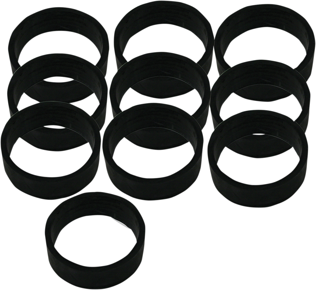 S&S CYCLE Rubberband Seals for Intake Manifold - Big Twin/Sportster - 10 Pack 16-0245
