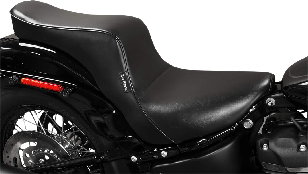LE PERA Cherokee Seat - Smooth - Black - FX/FL '18-'24 LY-020