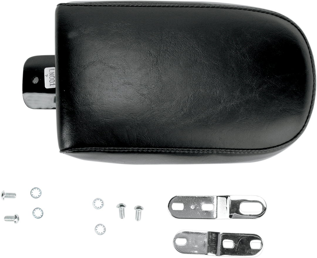 LE PERA Bare Bones Pillion Pad - Smooth - Black - FXD '96-'03 LN-001P