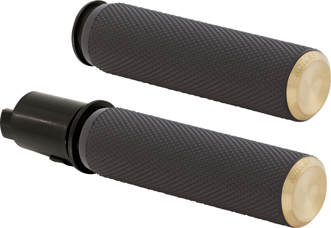 ARLEN NESS Knurled Grips - TBW - Brass 500-052