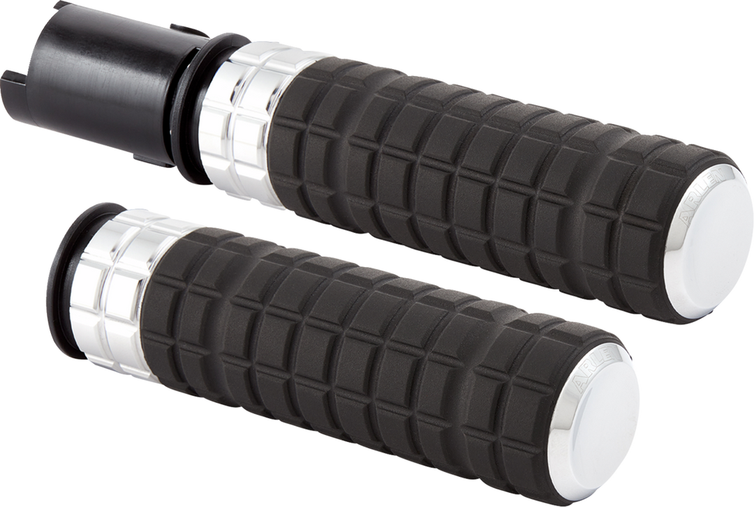 ARLEN NESS SpeedLiner Grips - TBW - Chrome 500-063