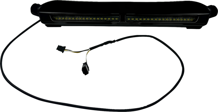 CUSTOM DYNAMICS LED Windshield Trim - Gloss Black CD-RG-CV-W-B