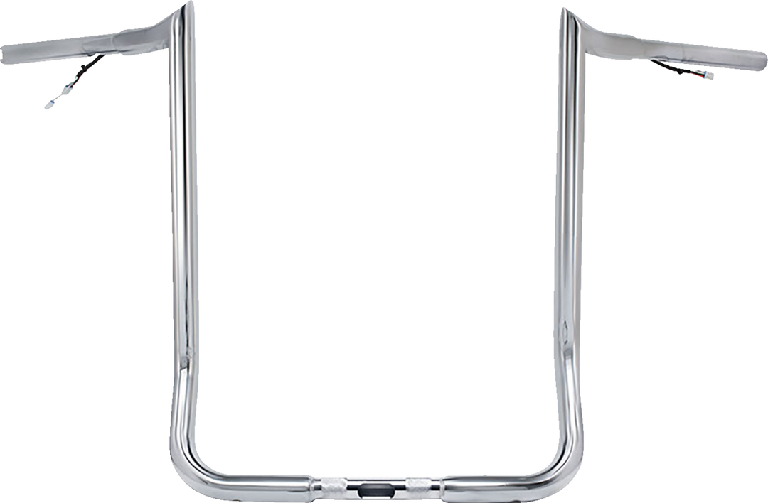 PAUL YAFFE BAGGER NATION Pre-Wired Handlebar - Monkey Bar - 16" - Chrome PYO:MBBPW-16 C
