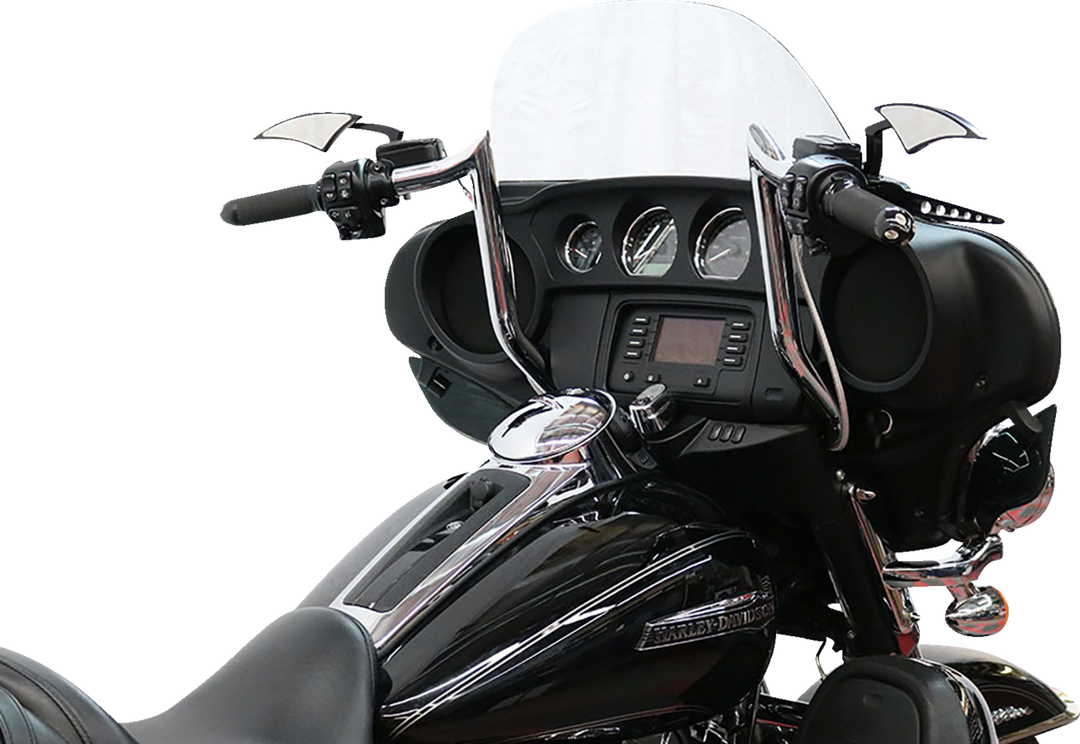 PAUL YAFFE BAGGER NATION Pre-Wired Handlebar - Monkey Bar - 12" - Chrome PYO:MBBPW-12 C