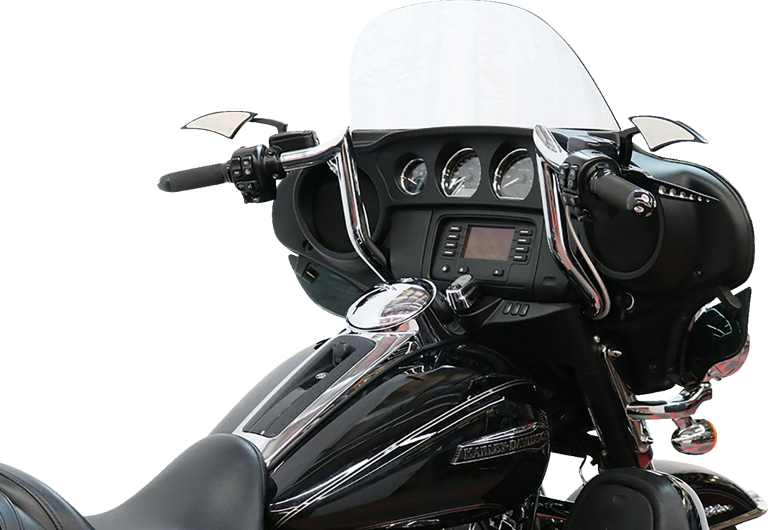 PAUL YAFFE BAGGER NATION Pre-Wired Handlebar - Monkey Bar - 10" - Chrome PYO:MBBPW-10 C