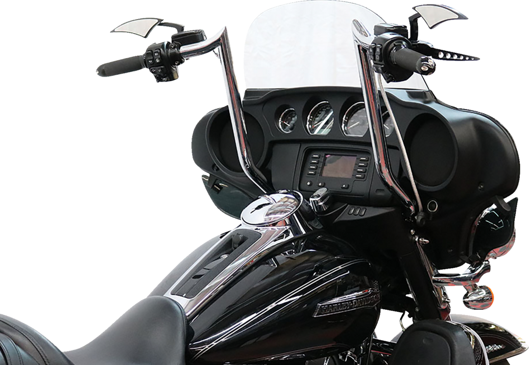 PAUL YAFFE BAGGER NATION Pre-Wired Handlebar - Monkey Bar - 16" - Chrome PYO:MBBPW-16 C