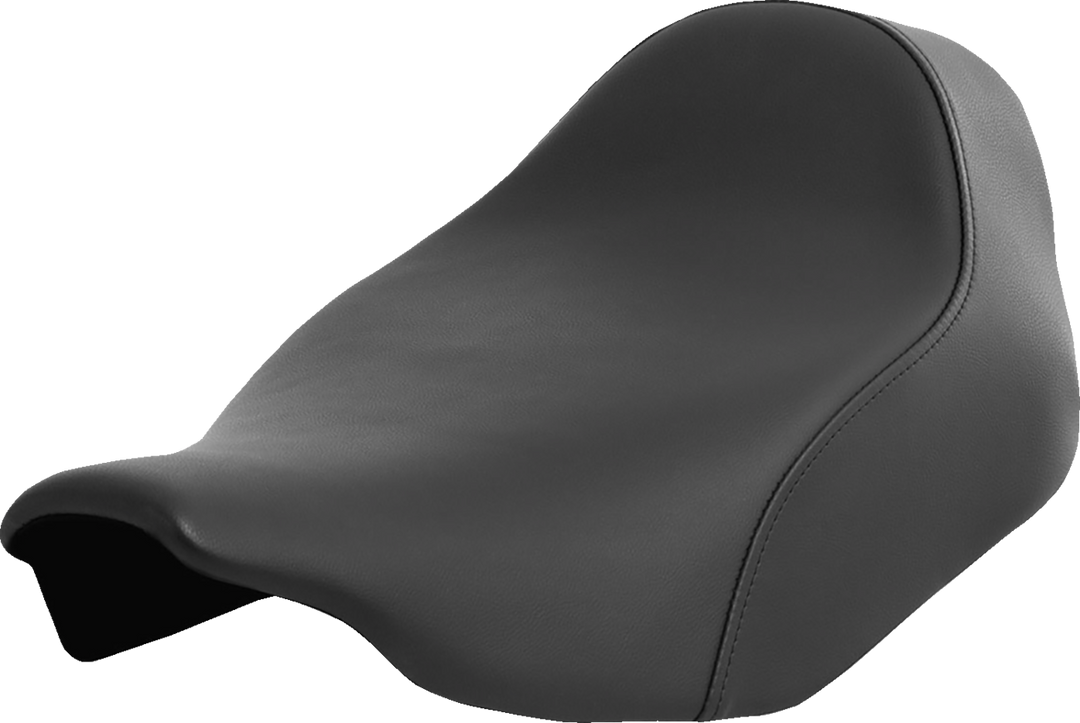 SADDLEMEN Renegade™ Solo Seat - Black - Plain - FLT/FLH '23-'24 823-07-002