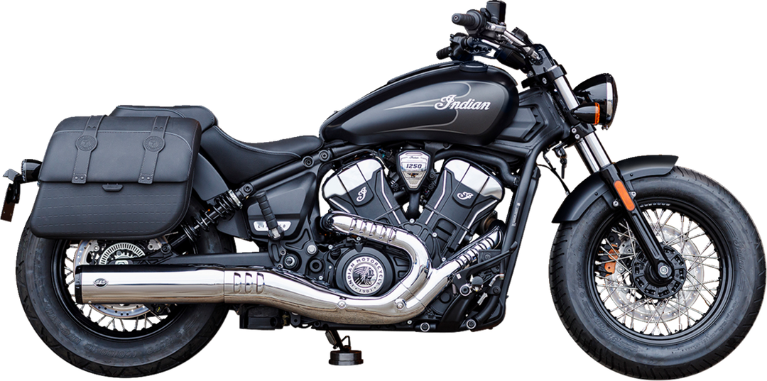 S&S CYCLE Grand National Slip-On Mufflers - Chrome - 50-State 550-1122