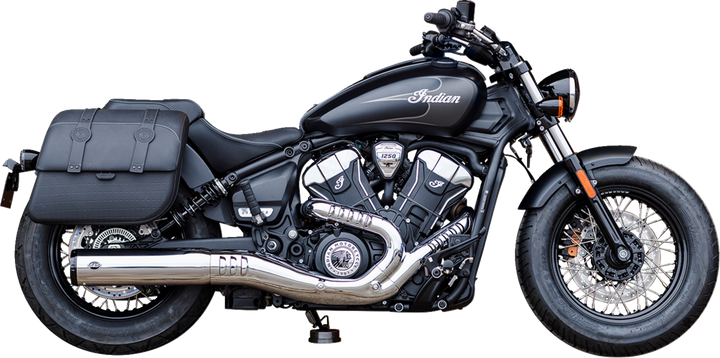 S&S CYCLE Grand National Slip-On Mufflers - Chrome - 50-State 550-1122