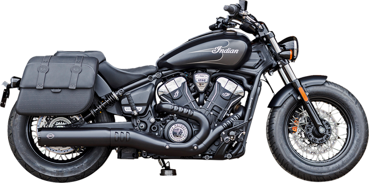 S&S CYCLE Grand National Slip-On Mufflers - Black - 50-State 550-1121