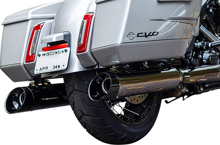 S&S CYCLE 4-1/2" MK45 Performance Slip-On Mufflers - Lava Chrome - 50-State 550-1113