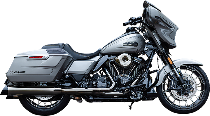 S&S CYCLE 4-1/2" MK45 Performance Slip-On Mufflers - Lava Chrome - 50-State 550-1113