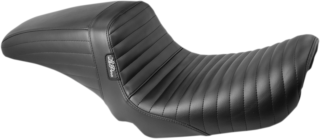 LE PERA Kickflip Seat - Pleated - Black - FXD '06-'17 LK-591PT