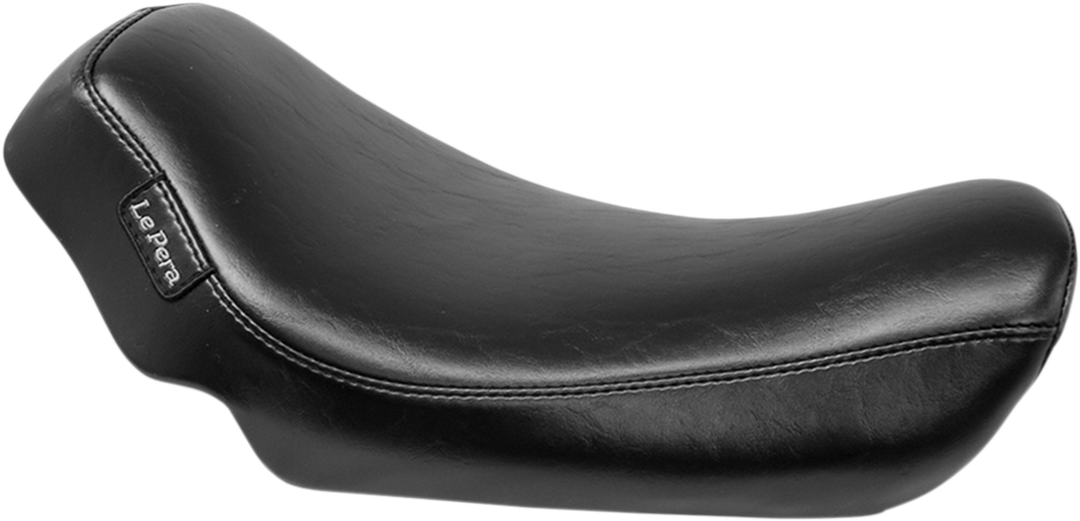 LE PERA Streaker Solo Seat - Smooth - Black - Dyna '06-'17 LK-351