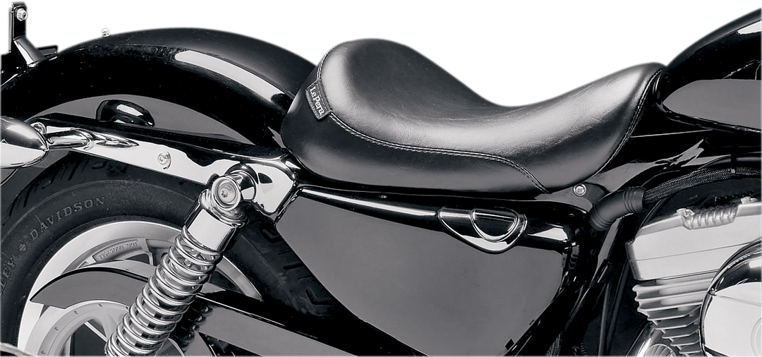 LE PERA Silhouette Solo Seat - Smooth - Black - XL '04-'22 LF-856