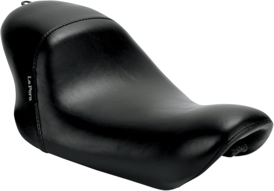 LE PERA Bare Bones Solo Seat - Smooth - Black - XL '07-'09 LFK-006
