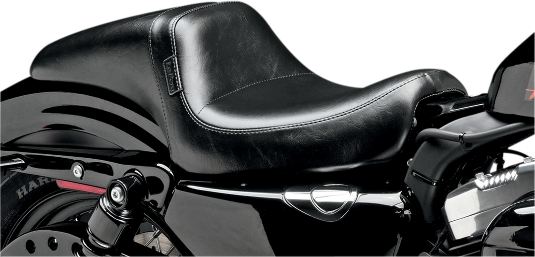 LE PERA Daytona Seat - Without Backrest - Smooth - Black - XL '04-'23 LK-542S