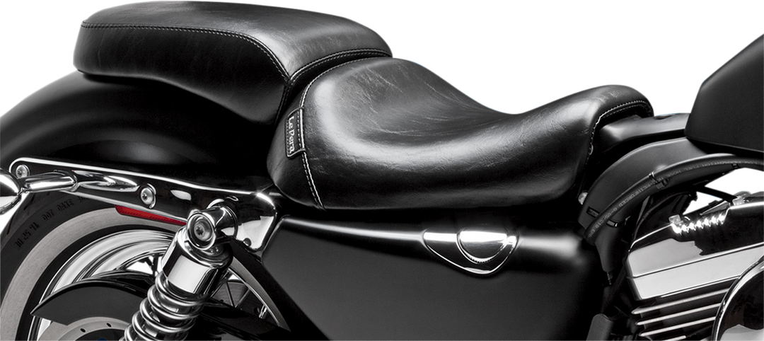 LE PERA Bare Bones Pillion Pad - Smooth - Black - XL '10-'22 LK-006P