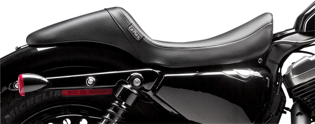 LE PERA Daytona Sport Daddy Long Legs Seat - Smooth - Black - XL '04-'22 LF-542DLS