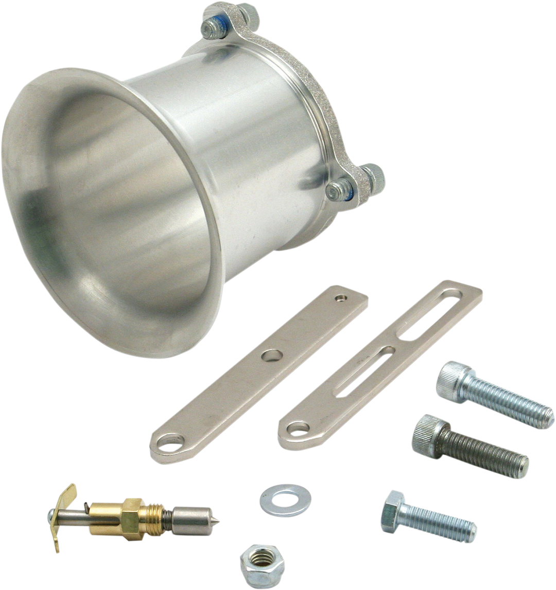 S&S CYCLE Air Horn Conversion Kit - Super E/G Carburetor - 2.5" 17-0484
