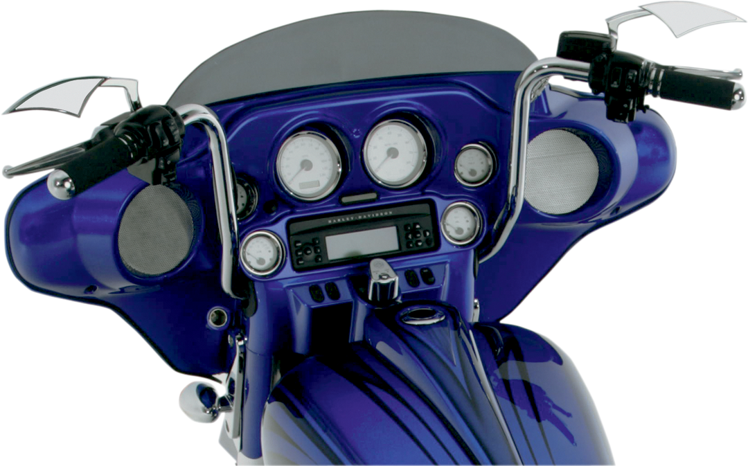 PAUL YAFFE BAGGER NATION 1" Classic Bagger Ape Handlebar - 12" - Chrome 51530512CH