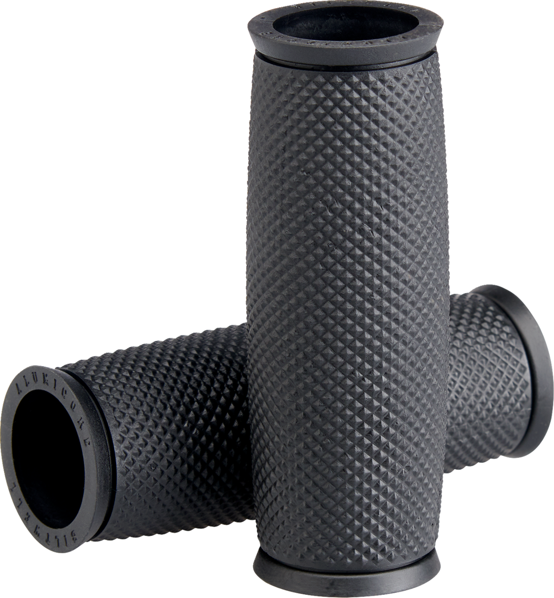 BILTWELL Replacement Alumicore Grip Sleeves - 1" - Recoil - Black 6707-0101