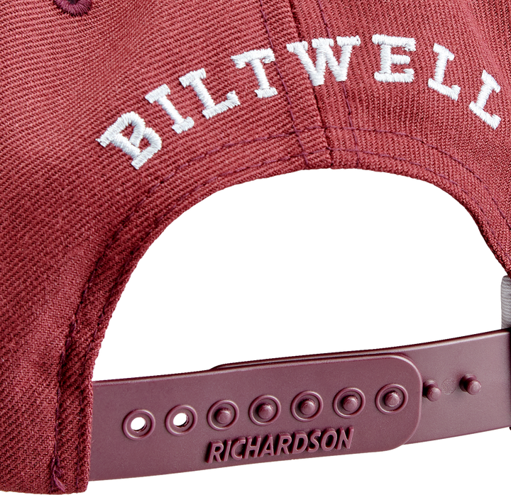 BILTWELL Script B Hat - Maroon 8002-4040-00