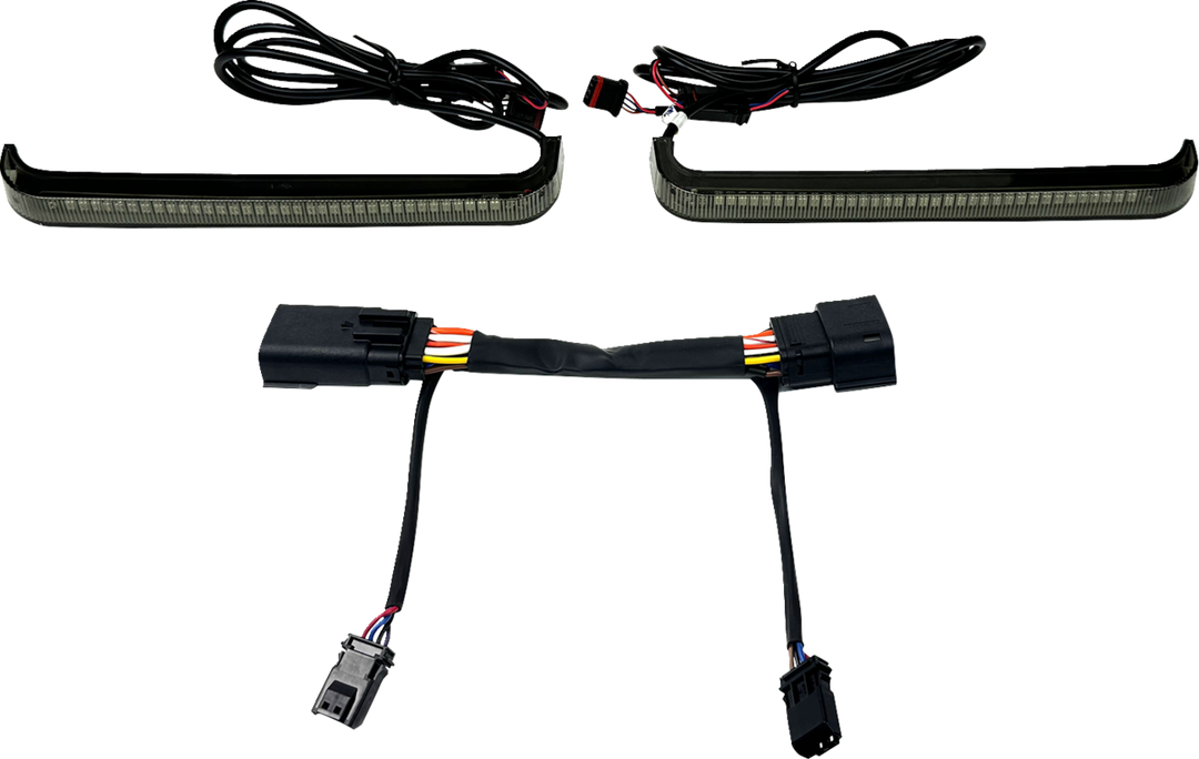 CUSTOM DYNAMICS LED Saddlebag Light - Low-Profile - Smoke CD-LP-23-S