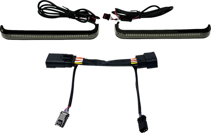 CUSTOM DYNAMICS LED Saddlebag Light - Low-Profile - Smoke CD-LP-23-S