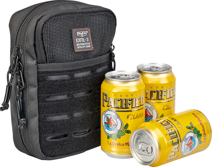 BILTWELL EXFIL-3 Bag 2.0 - Black 3015-01