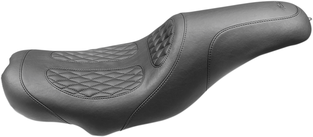 MUSTANG Tripper Fastback Perewitz Seat - Diamond - FLH/FLT '08-'25 75224