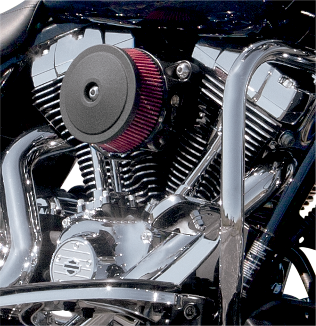 S&S CYCLE Air Cleaner Cover - Bob Dome - Black 170-0124
