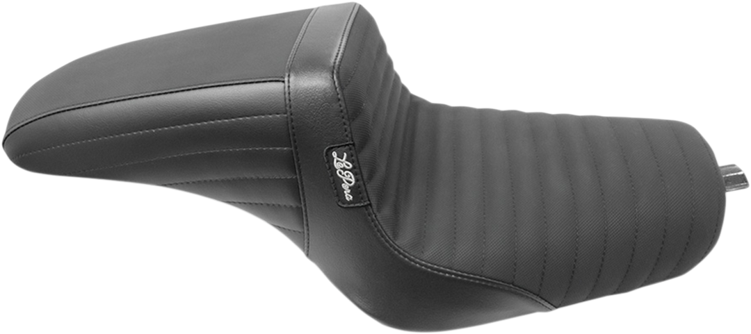 LE PERA Kickflip Seat - Pleated w/ Gripp Tape - Black - XL '10-'22 LK-596PTGP