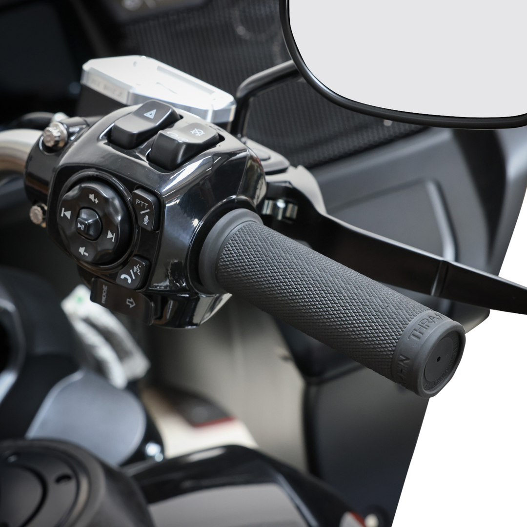 THRASHIN SUPPLY CO. Throttle Tube - Smooth - 1" - Touring TBW - Black - TSC-2805-1