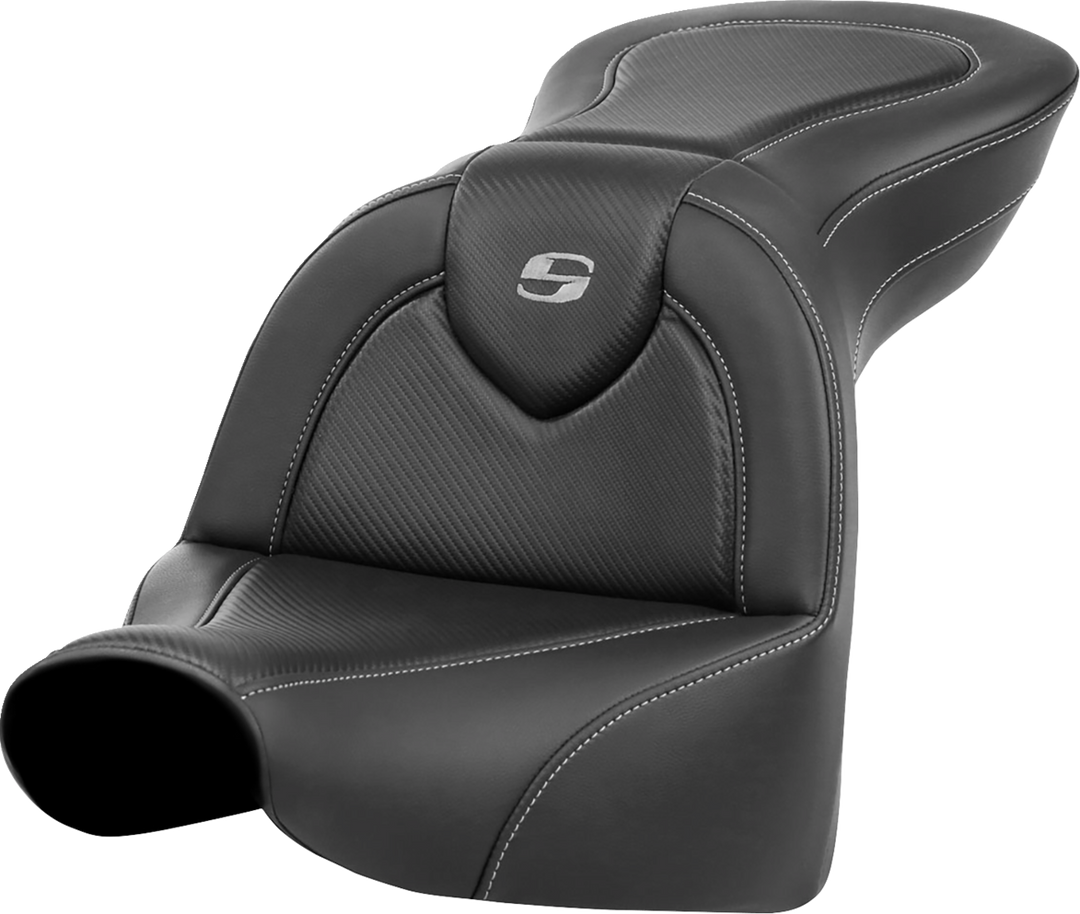 SADDLEMEN Roadsofa™ Seat - without Backrest - Carbon Fiber - FXBR/S '18-'20 818-31-185