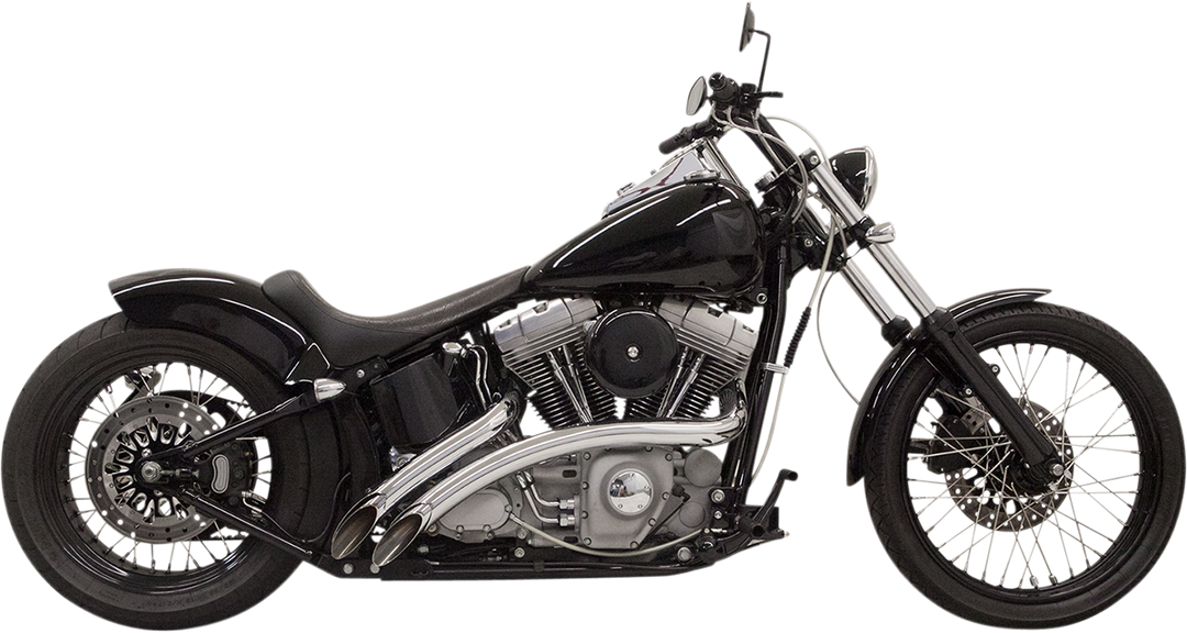 BASSANI XHAUST Radial Sweepers Exhaust System - Chrome 1SD1F