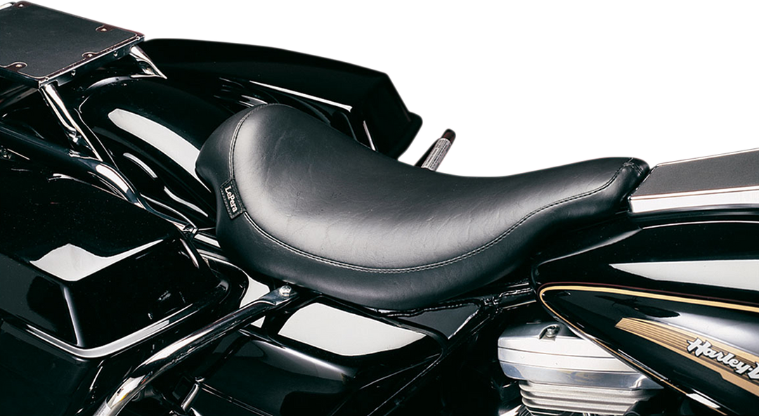LE PERA Silhouette Solo Seat - Smooth - Black - FLHR '97-'07 LH-857RK
