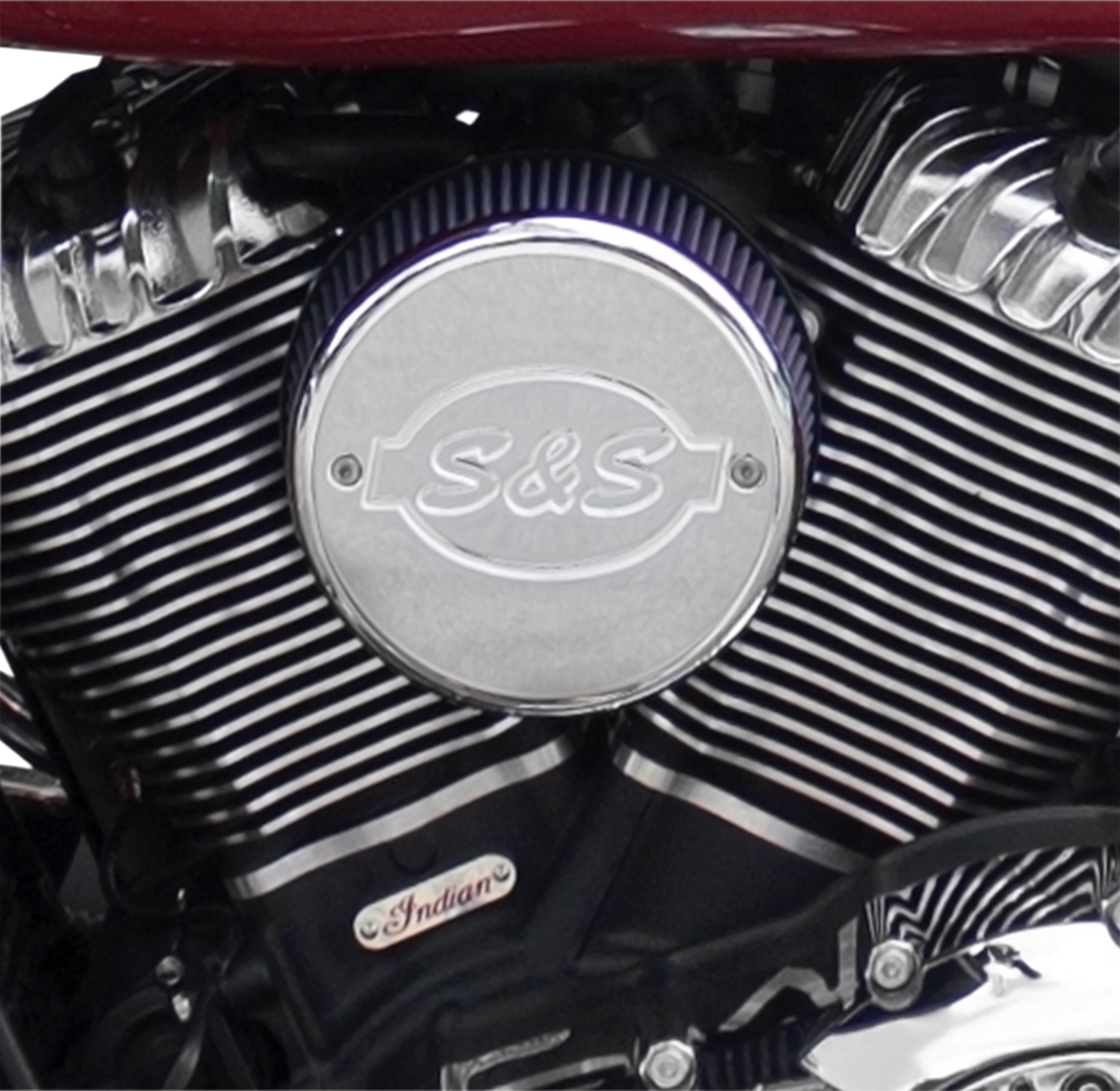 S&S CYCLE Air Cleaner Cover - Chrome 170-0242
