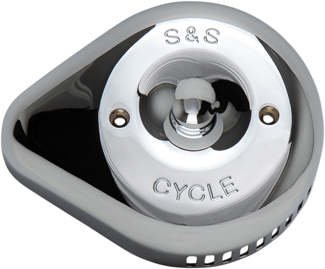 S&S CYCLE Air Cleaner Cover - Slasher - Chrome 170-0532