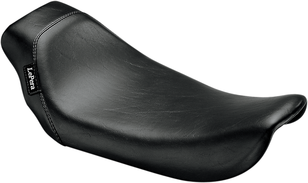 LE PERA Bare Bones Solo Seat - Smooth - Black - FXDWG '96-'03 LN-003