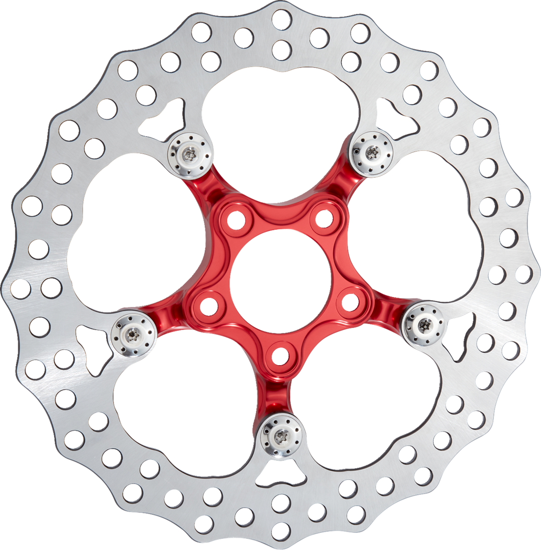 ARLEN NESS Spider Rotor - 11.8" - Red - Rear 300-071