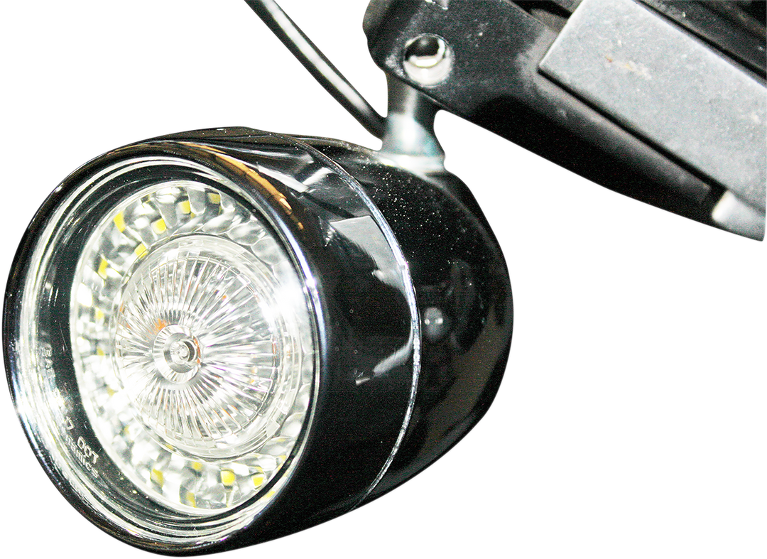 CUSTOM DYNAMICS Bullet Turn Signal - 1157 - Chrome - Smoke Lens PB-BB-AW-1157CS