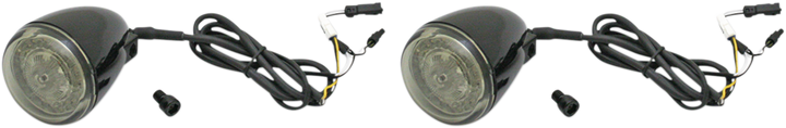 CUSTOM DYNAMICS ProBEAM® Turn Signals - Gloss Black PB-IND-FTS-AW-B