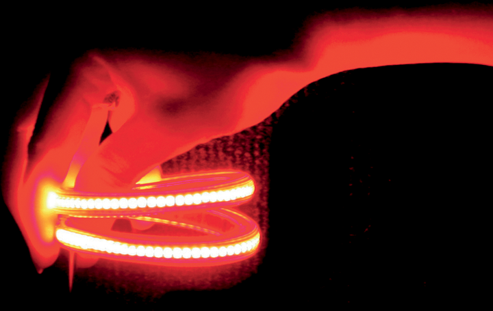 CUSTOM DYNAMICS TruFLEX® LED Strip - 2-3/16" - Red/Red TF10RR