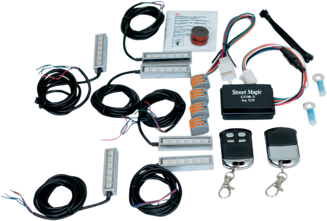 CUSTOM DYNAMICS Accent Light Standard Kit - Color-Changing - Magical Wizard™ - 6 LED Pods - Standard Remote TMWZ06