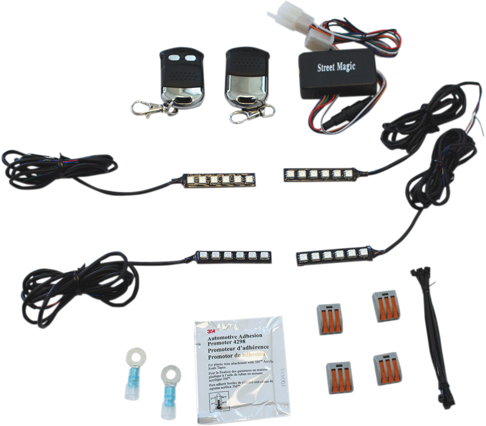 CUSTOM DYNAMICS Slimline Light Starter Kit - Magical Wizards™ - Bluetooth Remote TMWZ07