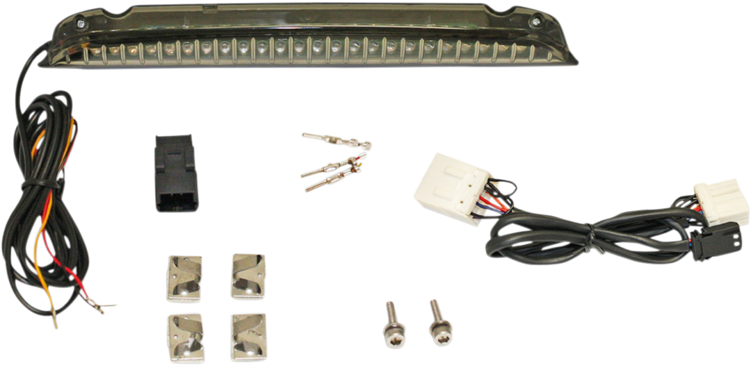 CUSTOM DYNAMICS Luggage Rack Light - Smoke CD-LR-02-S