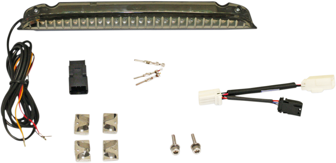 CUSTOM DYNAMICS Luggage Rack Light - Smoke CD-LR-03-S
