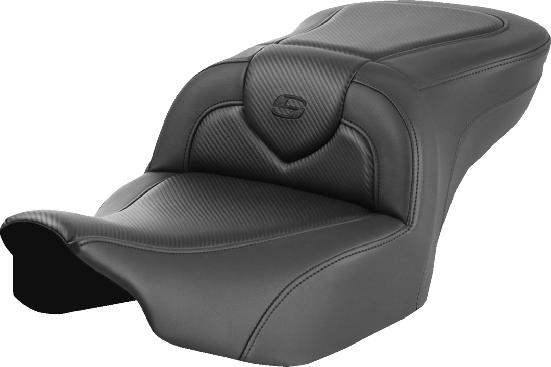 SADDLEMEN RoadSofa™ Seat - Carbon Fiber - without Backrest - FLTR/FLHX '23-'24 823-07-18500